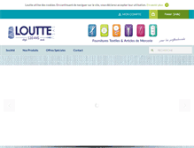 Tablet Screenshot of loutte.fr